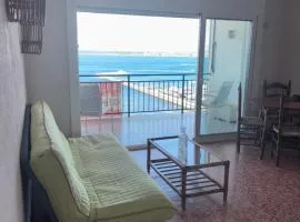 Appartement Roses 5 couchages, draps et serviettes, radiateurs électrique, balcon et parking