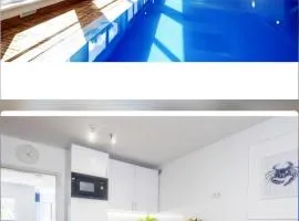 Apartament 1B Niebieskie Apartamenty Poddąbie dawniej Blue Marine z basenem krytym, odkrytym, salą zabaw, animacjami