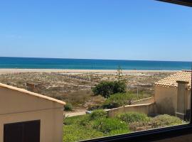 Maison T3 face à la mer, 4 pers, parking privé, plage ~500m, commerces proches - FR-1-81-72, hotel v destinaci Port Leucate