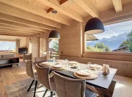 Duplex neuf avec terrasse face au Mont Blanc, 3 chambres et mezzanine, à 3 km du centre de Combloux - FR-1-560-65