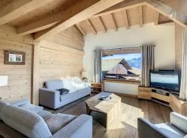 Duplex neuf avec terrasse face au Mont Blanc, 3 chambres et mezzanine, à 3 km du centre de Combloux - FR-1-560-65
