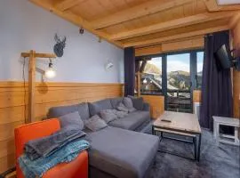Charmant 3 pièces, 6 pers, balcon, WiFi, ski-in/ski-out - FR-1-314-155