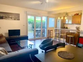 Appartement calme avec jardin