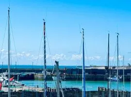 Appartement cosy avec balcon, port de Granville, 2 pers. - FR-1-361-550