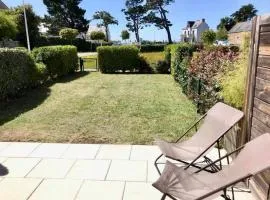 Appartement T3 PMR, 2 chambres, jardin privé, plage à pied, parking, internet 4G - FR-1-775-14