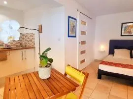 Studio calme pour deux personnes, accès PMR, proche golf et plages - FR-1-786-44