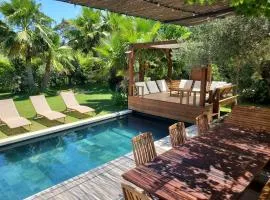 Luxury Bali Villa in Hossegor 5 stars- Pool & Petanque