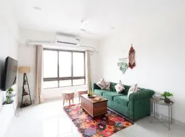Boho, Breezy, Sun-Kissed 2bhk nr BKC & Airport