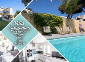 VILLA COSYFAMILY PISCINE JACUZZI WIFI 15MIN PLAGE idéal FAMILLE - TopProsConciergerie, Hotel in Pérols