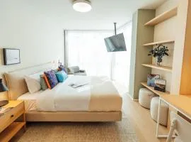 Fuji By Xtay Florianópolis - Estúdios completos no Centro-Sul, perto do Complexo Esportivo e Arena Floripa