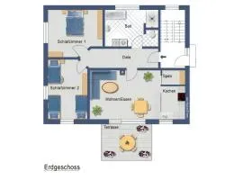 Fuchsbau Erdgeschoß