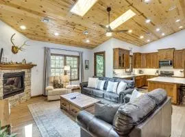 Porch, Fire Pit Pine View Retreat in Lakeside!