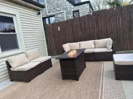 Stylish 3BR with Patio Walk to State Capitol