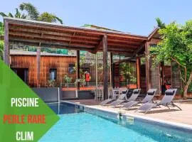 Villa Nou Cinq vue jungle piscine et mer à 5 min
