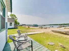 Beach and Dock Access! Upper Peninsula Cabin Retreat