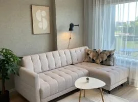 Bright studio apartment in Palanga-AC-Balcony-Self check-in