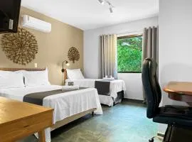 200m da praia AC 1 Suite Churrasqueira Jacuzzi