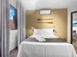 2 quartos - 200m do mar - Jacuzzi - AC - Churrasqueira