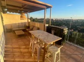 Mountains, the Sea and Orange Fields - Calm Retreat with Scenic Balcony