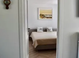 Baltijos Vėjo Apartment with patio and grill