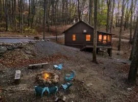 Spectacular Lofted Cabin with Screened Porch, BBQ, and Fire Pit in West Virginia