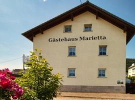 瑪麗埃塔旅館，Osann-Monzel的有熱水按摩池的飯店