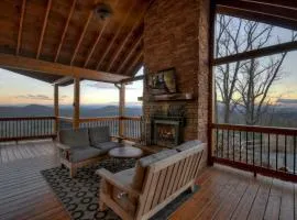 Skyfall Sweeping mountain views gas fireplace hot tub