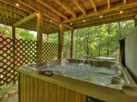 Buffalo Ridge Fish in the pond soak in the hot tub