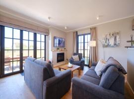 Viesnīca Reetland am Meer - Luxus Reetdachvilla mit 3 Schlafzimmern, Sauna und Kamin H20 pilsētā Dranske