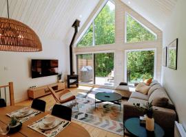 Chalet au Mont-Édouard, Les 3 Versants 38B, hotel en L'Anse-Saint-Jean