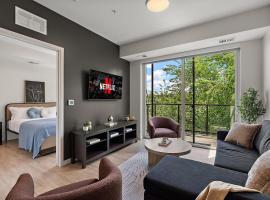 W315 Modern Luxury 1Bd Condo In Downtown Minneapolis, Minutes From Minneapolis Convention Center & US Bank Arena, acomoda&ccedil;&atilde;o em condom&iacute;nio em Minneapolis