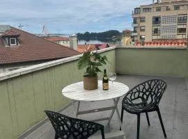 Apartamento en Astillero con dos terrazas