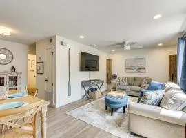 Walk to Ocean Springs Beach Condo with Pool!