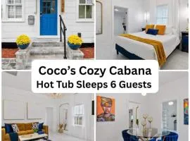 Coco's Cozy Cabana - Hot Tub Walk to Downtown