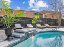 Luxury poolside paradise