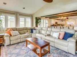 Fireside Nights, Winter Lake View! Hayesville Home