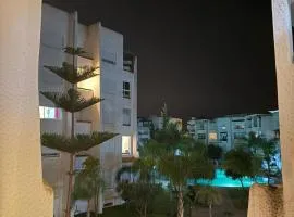 Pool view apartment