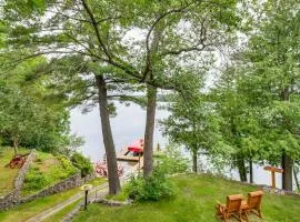 Dock, Deck and Fire Pit Lakefront Home in Walker!