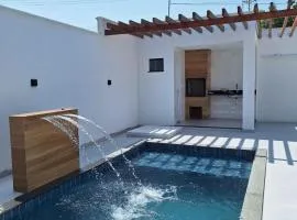 Casa de 3 quartos a 500mts da praia do Araçagy Para até 10 pessoas