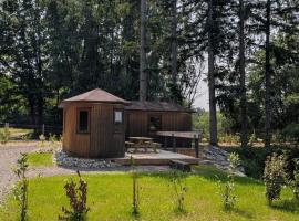 L'Écorce & le Tanin - 2 cabanes cosy pour 4, pêche, hotel i Roye