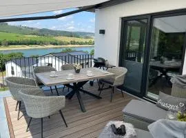 Haus Diemeleck - Ferienhaus für 6 Personen mit Sauna und Dachterrasse mit Panoramablick