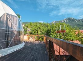 Glamping Ceahlau, luxe tent in Durau