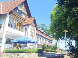 Hotel Waldblick BSR Garten mit Pavillons im Schwarzwald, ideal für Paare, Familien, Hunde, hotel v destinaci Donaueschingen