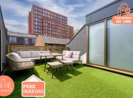 Stunning Luxury Townhouse in Centre of Manchester, vila v Manchesteru