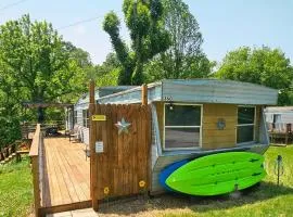 Waterfront Mobile Home with Boat Dock and Ramp