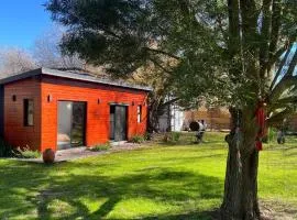 Confortable cabaña con parrilla