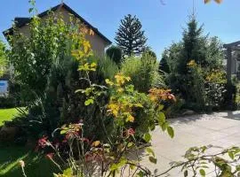 Ferienhaus mit Terrasse und Garten