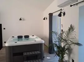 Maison chaleureuse avec jacuzzi interieur