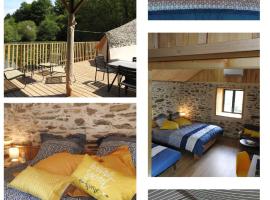 Les secrets de la nature chambre d'hôtes, tentes luxe et nature, hotel v destinaci Savignac-Lédrier