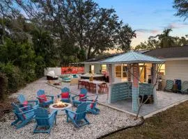 Resort Style Backyard Pool Sport Court Putt Putt